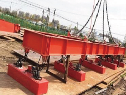 電磁吊上ビーム