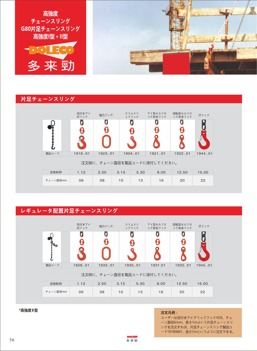 80級多機能羊の角のフックチェーンスリング・リギング